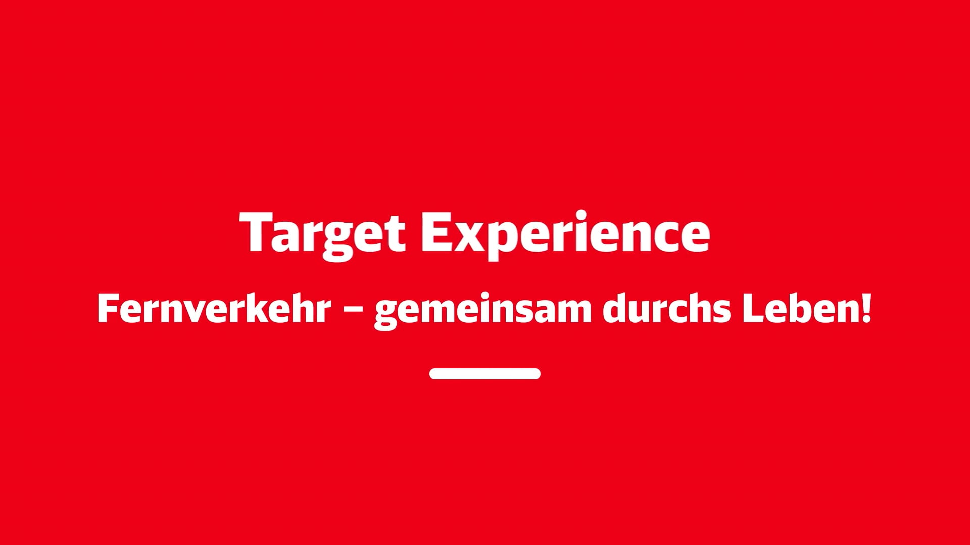 DB – Fernverkehr