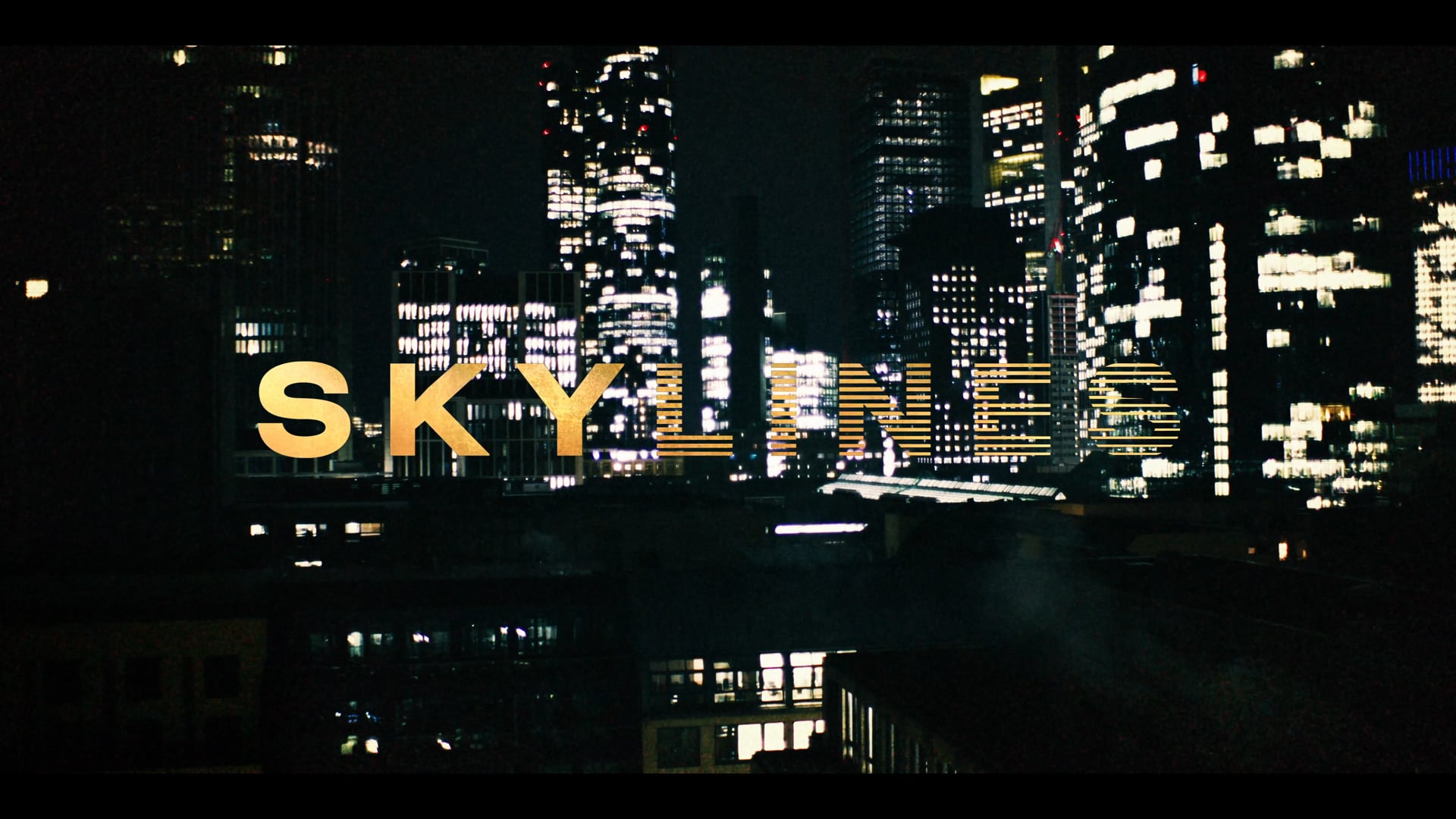 Netflix – Skylines Title Sequence